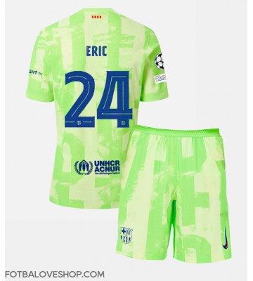 Barcelona Eric Garcia #24 Dětské Alternativní Dres 2024-25 Krátký Rukáv (+ trenýrky)
